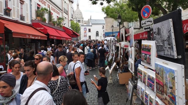Place du Tertre à Montmartre