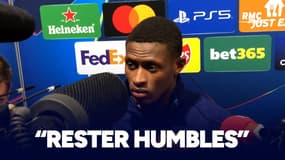 Arsenal 0-1 PSG : "Rester humbles", le mot d'ordre de Nuno Mendes