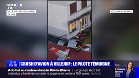 Crash d'avion à Villejuif: "On a eu beaucoup de chance", témoigne le pilote