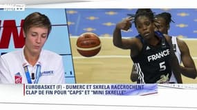 Dumerc, Skrela, Miyem et Garnier dressent le bilan de l’Euro de Basket féminin