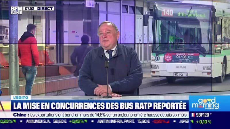 Jean-Marc Daniel : La mise en concurrence des bus RATP reportée - 13/04