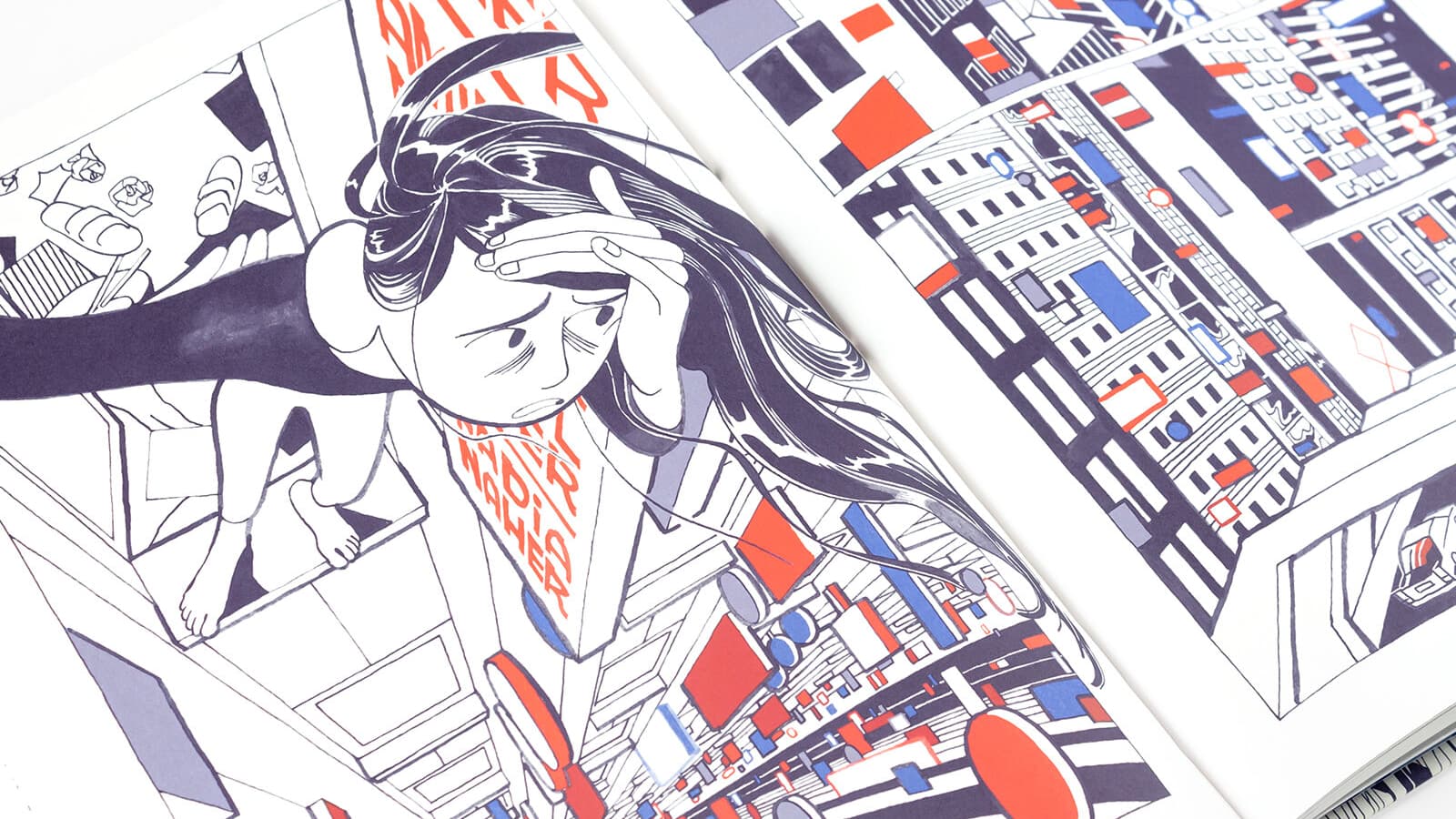 Extrait de la BD "Le Grand Vide" de Léa Murawiec