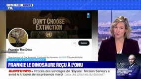 Qui est Frankie, le dinosaure reçu à l'ONU ? BFMTV répond à vos questions