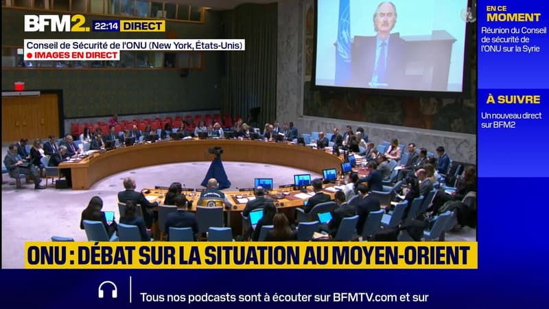 Conseil de sécurité de l'ONU : réunion sur la situation en Syrie