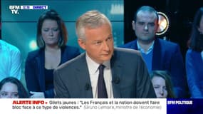 Bruno Le Maire sur les retraites: "Le chaos peut être dans la rue mais il n'est pas dans l'esprit de ceux qui dirigent la France"