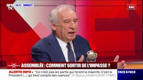 Coalition: François Bayrou tend la main aux forces de gauche hors LFI qui ne "correspond pas aux valeurs" du bloc central