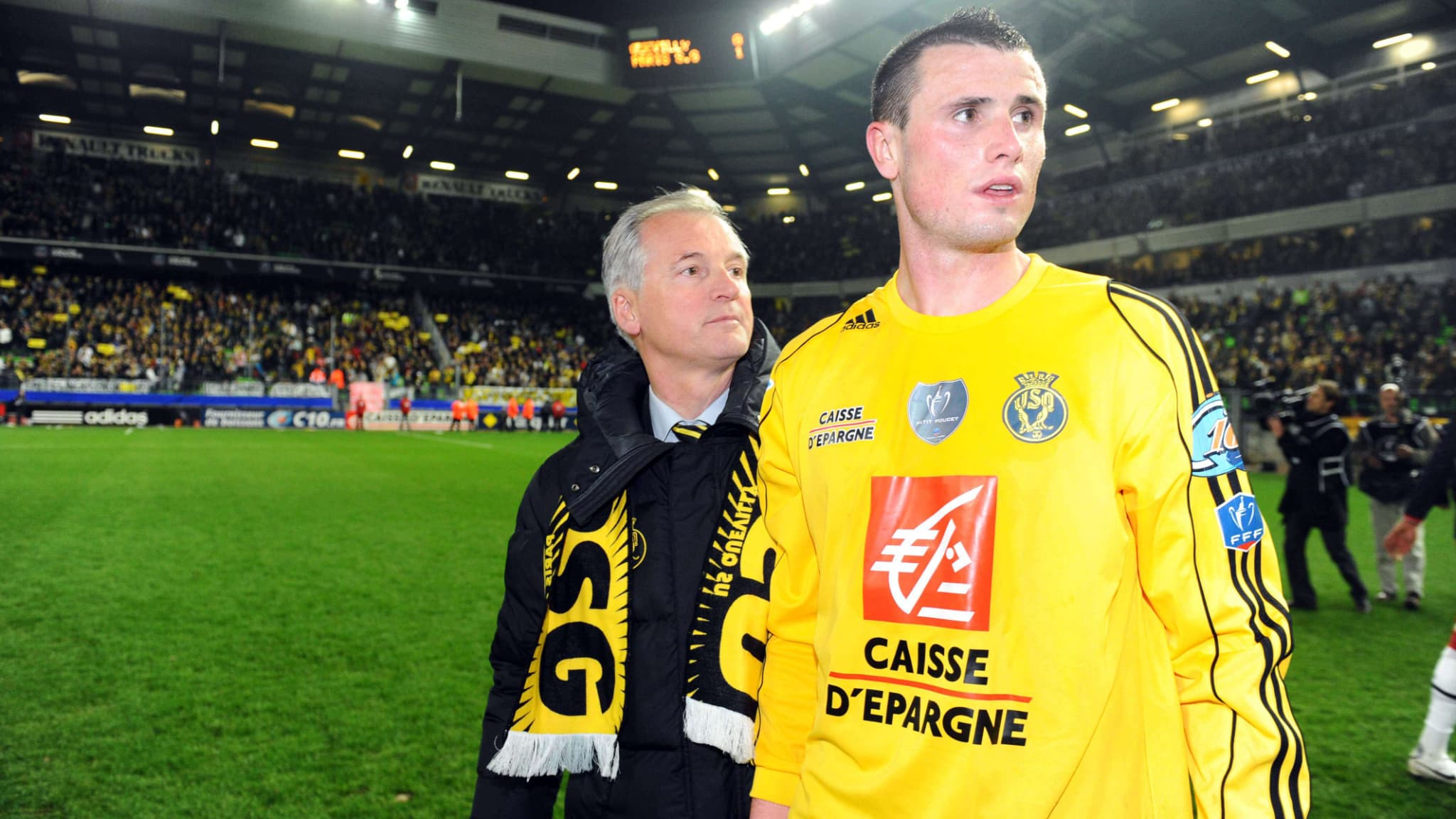 Nicolas Pallois avec Quevilly en 2010