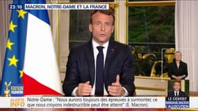 Macron, Notre-Dame et la France