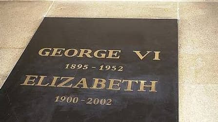 La tombe de George VI à la chapelle St George