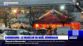 Cherbourg: le marché de Noël déménage