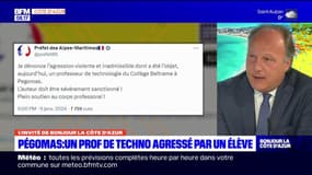 Professeur agressé à Pégomas: "Il est extrêmement difficile d'assurer une sécurité à 100%"