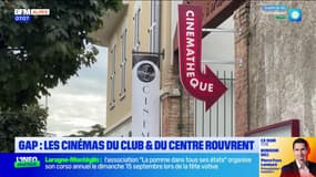 Gap: les cinémas du club et du centre rouvrent