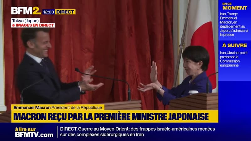 Un Kamé Hamé Ha entre Emmanuel Macron et Sanae Takaichi