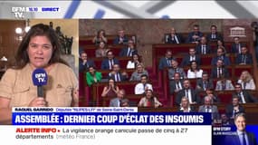 Raquel Garrido explique pourquoi les Insoumis ont quitté les bancs de l'Assemblée