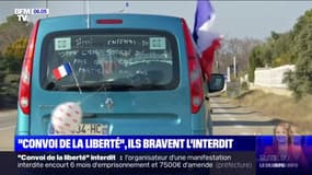 Les "convois de la liberté" continuent leur route vers Paris, malgré l'interdiction de manifester