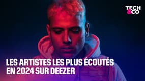 Les artistes les plus écoutés en 2024 sur Deezer
