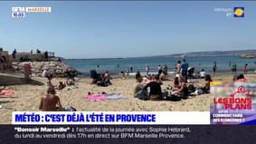 Marseille: des températures estivales anormales pour un mois d'avril