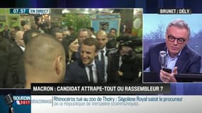 Brunet & Dély : Emmanuel Macron : candidat attrape-tout ou rassembleur ? – 08/03