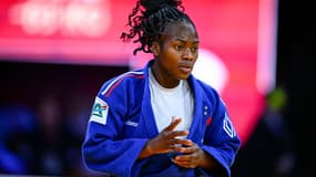 Clarisse Agbégnénou lors du Grand Slam de Paris, le 3 février 2024