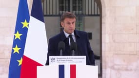 "La langue est toujours un objet de controverse" affirme Emmanuel Macron, lors de l'inauguration de la Cité internationale de la langue française