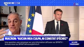 Macron: "Aucun mea culpa, ni constat d'échec" - 26/03