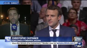 Meeting d'Emmanuel Macron à Lyon: "Il a voulu faire passer des messages sur les valeurs", Christophe Castaner