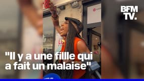 La rappeuse américaine Doechii rencontre ses fans à Paris et provoque un mouvement de foule 