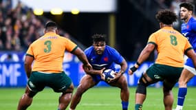 Jonathan Danty lors de France-Australie, en 2022.
