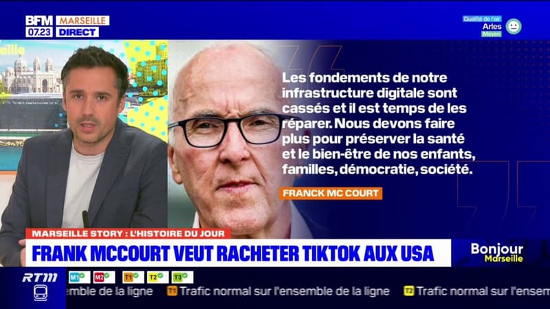 Regarder la vidéo Marseille Story: le propriétaire de l'OM Frank McCourt veut racheter une partie de TikTok