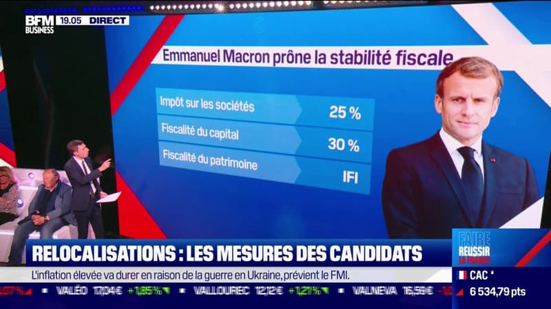 Relocalisations : les mesures d'Emmanuel Macron