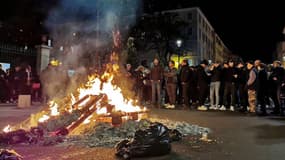 Des nationalistes corses le 2 mars devant la préfecture d'Ajaccio