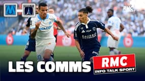 OM 5-2 Paris FC : Avec un doublé d'Aubameyang, Marseille retrouve la victoire... les comms' RMC
