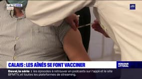 Calais: les aînés se font vacciner