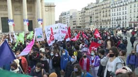 "No nature, no future": plusieurs centaines de jeunes manifestent à Paris pour défendre le climat