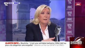 Marine Le Pen souhaite "la suppression de la TVA sur un panier de 100 produits de première nécessité"