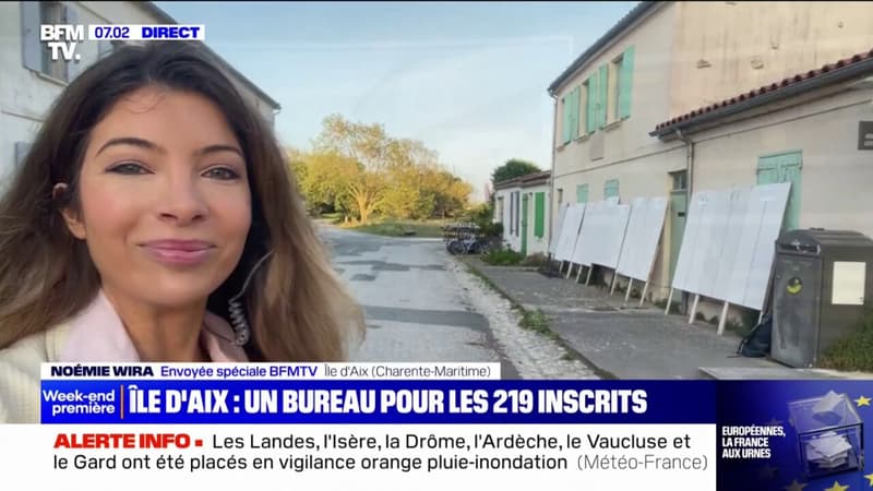 Ouverture des bureaux de vote: sur l'île d'Aix, il y a plus de candidats que d'électeurs