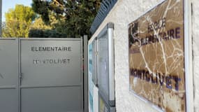 L'école élémentaire Montolivet à Marseille.