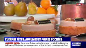 Cuisinez fêtes: ces desserts faciles à réaliser avec des agrumes et des poires