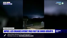 Nord-Pas-de-Calais: malgré les orages, pas de gros dégâts
