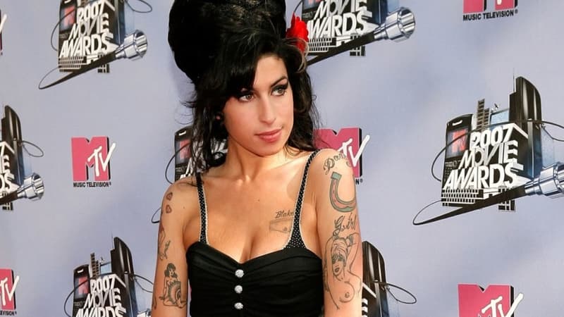 Amy Winehouse aux MTV Movie Awards en 2007 