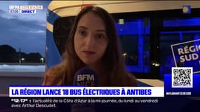 Antibes: la région lance 18 bus électriques