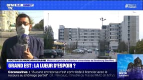 Syamak Agha Babaei, médecin urgentiste à Strasbourg : "Nous avons beaucoup de patients jeunes. Personne n'est protégé en raison de l'âge."