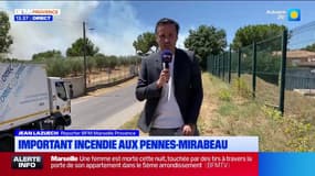 Incendie des Pennes-Mirabeau, les avions et hélicoptères bombardiers d'eau en action