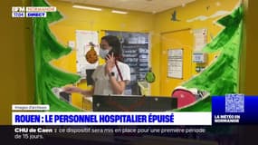 Rouen: le personnel hospitalier épuisé