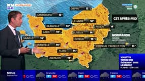 Météo Normandie: de la pluie et du vent ce mercredi, jusqu'à 12°C à Dieppe et 14°C à Alençon
