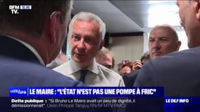 "L'État n'est pas une pompe à fric": Bruno Le Maire défend les coupes budgétaires