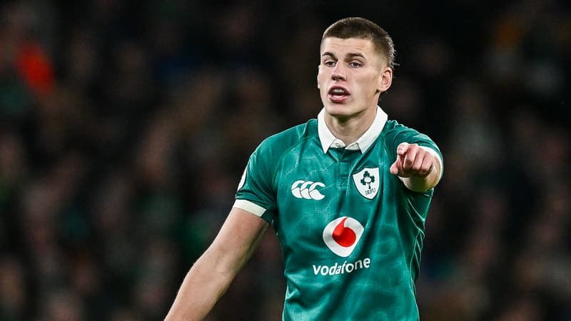 France-Irlande: prodige annoncé, héritier de Sexton, cible de lourdes critiques… Sam Prendergast l’ouvreur dont les Bleus doivent se méfier
