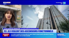 Noisy-le-Sec: les locataires de logements sociaux réclament des ascenseurs fonctionnels