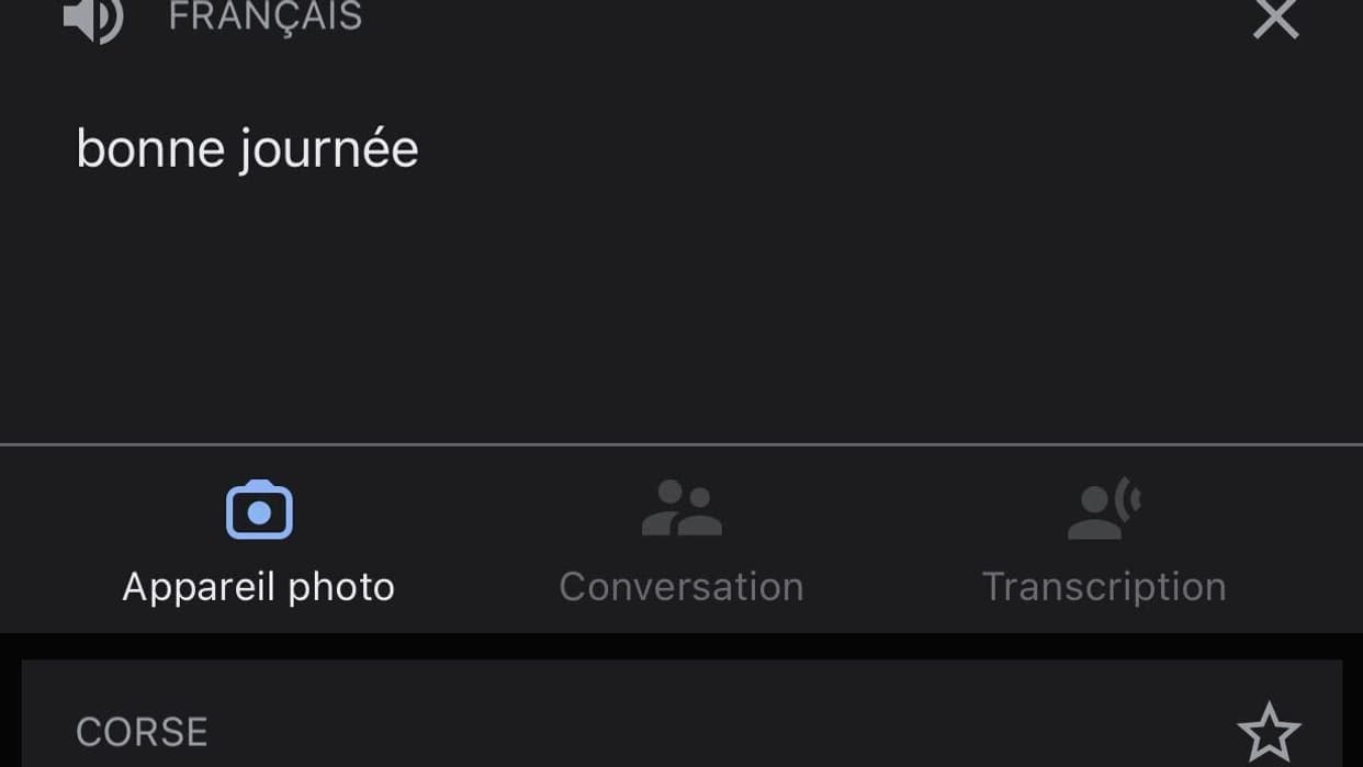 Google Traduction est désormais disponible pour le corse