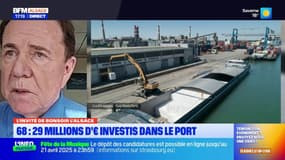 Alsace: 29 millions d'euros investis dans le port Mulhouse-Rhin